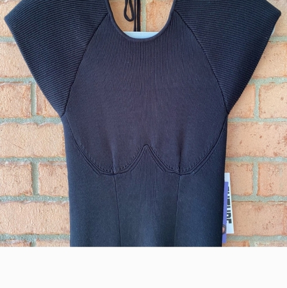 COPY - Future Collective Black Sweater midi Dress - Picture 8 of 10